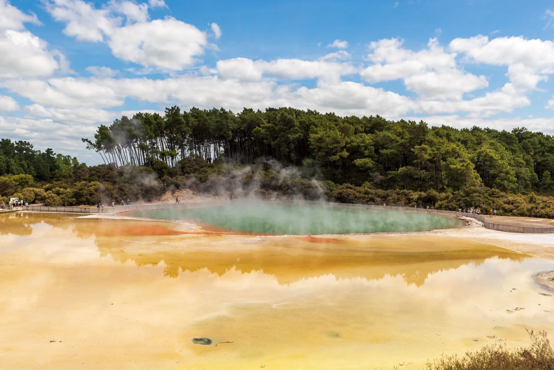 Wai-O-Tapu : le Wonderland géothermique