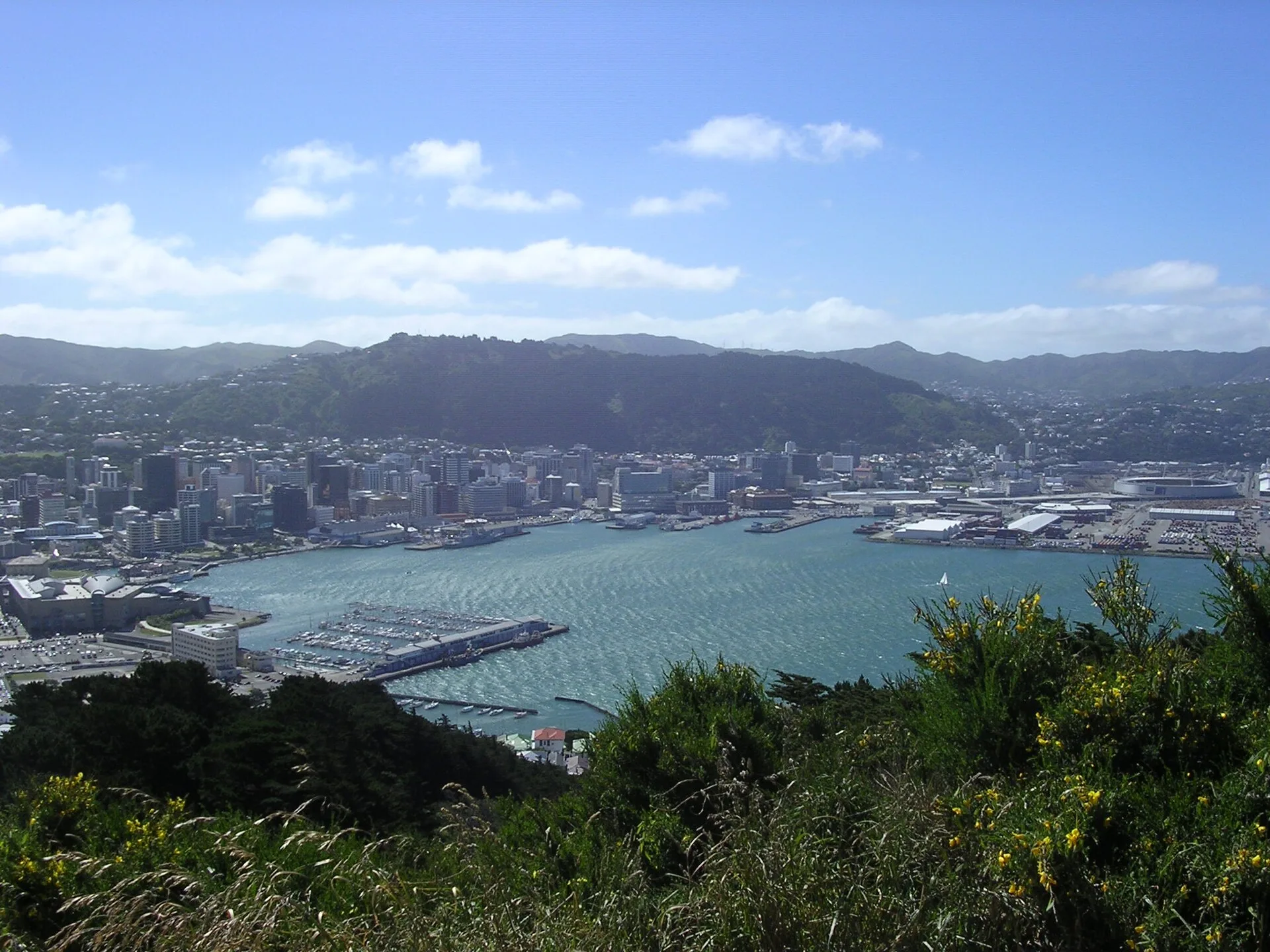 Mount Victoria et le front de mer